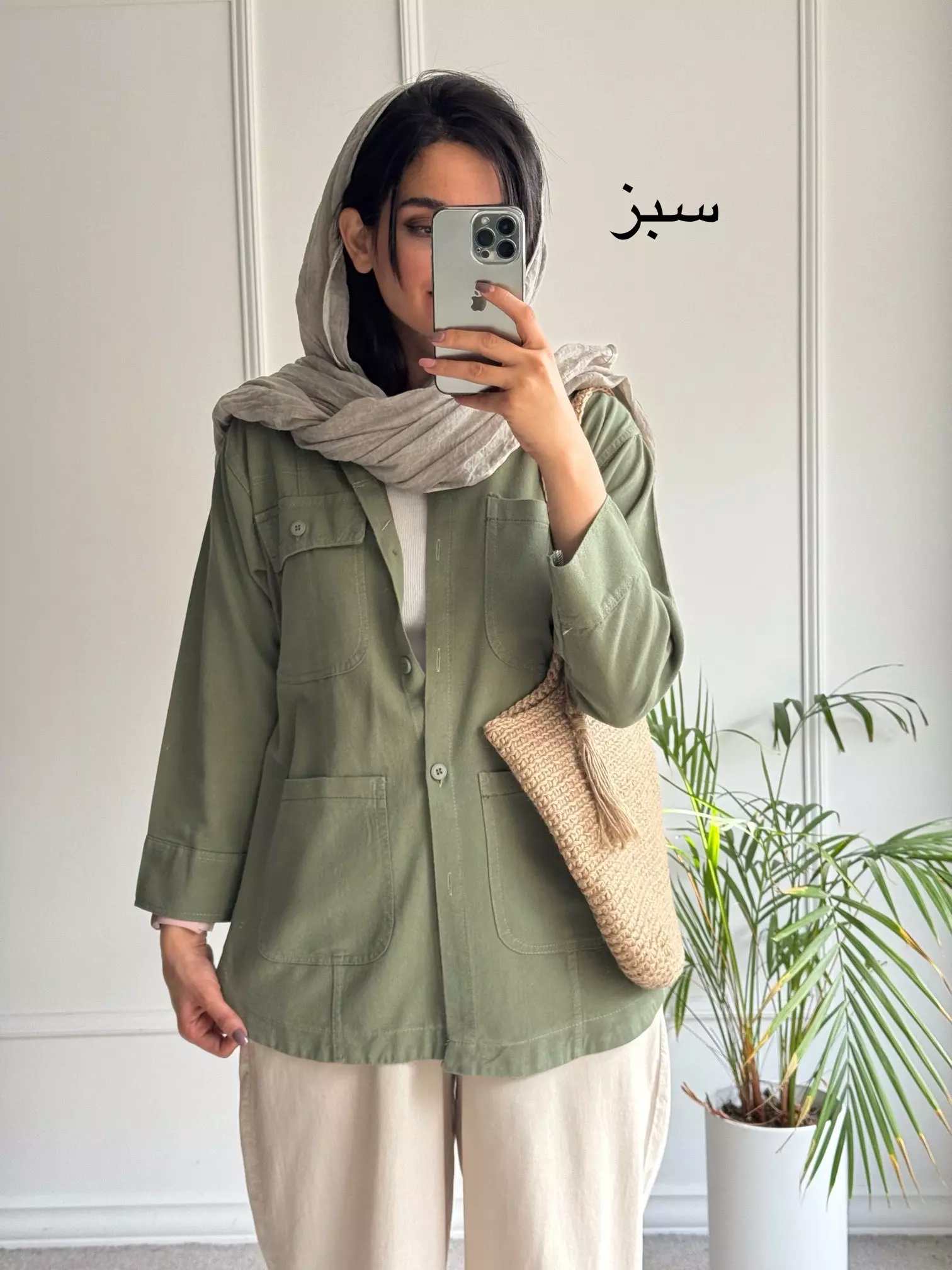 مانتو کتان آفتاب